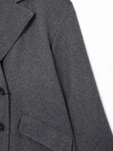 Charger l'image dans la galerie, Manteau Vintage Femme Style Années 20 manche gauche gris