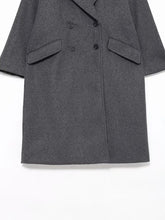 Charger l'image dans la galerie, Manteau Vintage Femme Style Années 20 bas gris