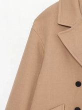 Charger l'image dans la galerie, Manteau Vintage Femme Style Années 20 manche kaki
