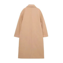 Charger l'image dans la galerie, Manteau Vintage Femme Style Années 20 dos kaki