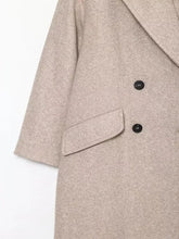 Charger l'image dans la galerie, Manteau Vintage Femme Style Années 20 poche beige