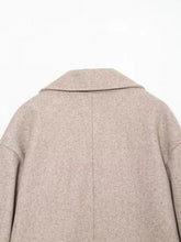Charger l'image dans la galerie, Manteau Vintage Femme Style Années 20 haut dos beige