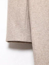 Charger l'image dans la galerie, Manteau Vintage Femme Style Années 20 manche dos beige