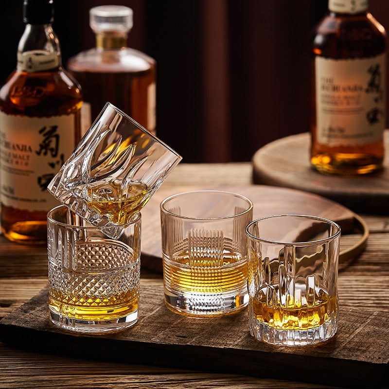 14 verres à whisky modèle Massenet or cristal Saint Louis (prix à la