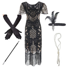 Charger l'image dans la galerie, Robe & Accessoires Style Peaky Blinders - Noir