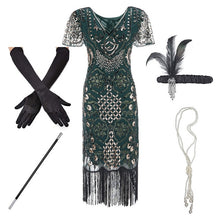 Charger l'image dans la galerie, Robe & Accessoires Style Peaky Blinders & Accessoires - Grace