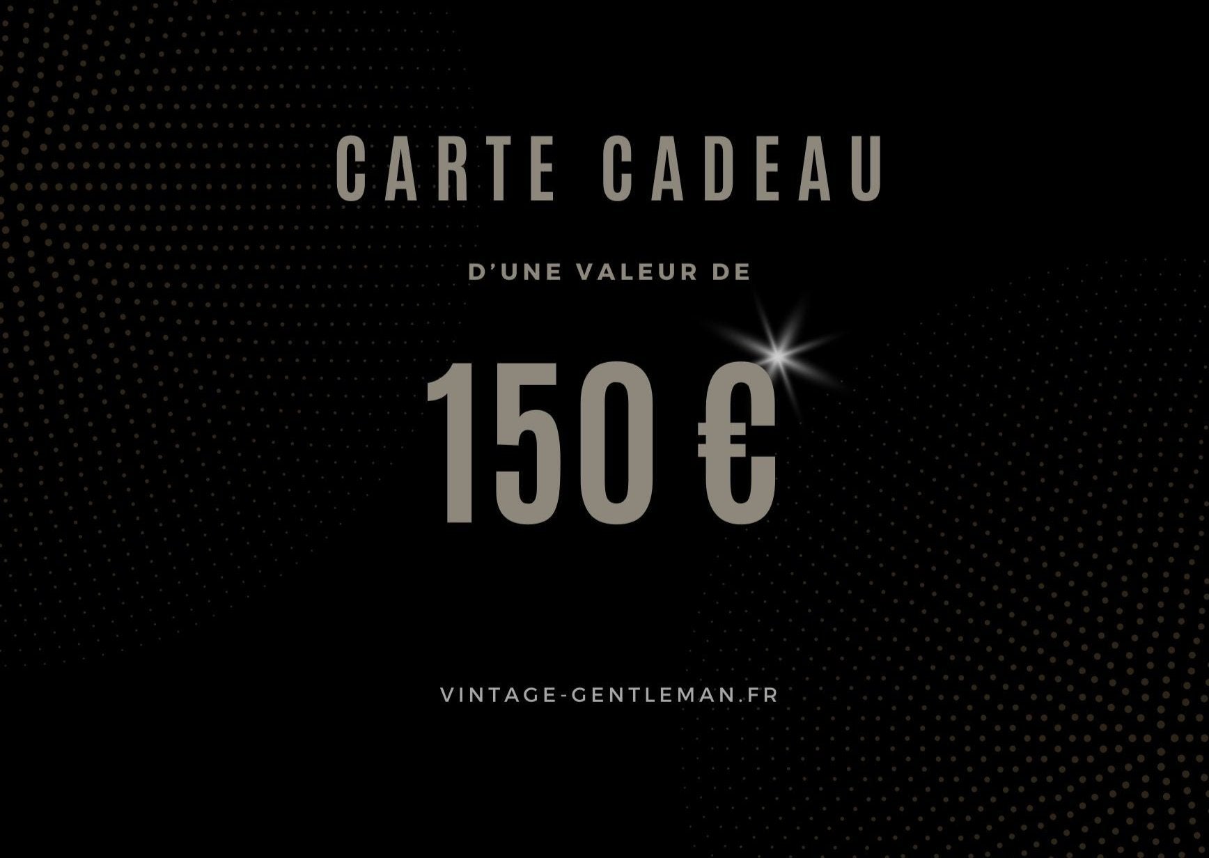 Carte-cadeau Noir Gentlemen