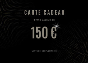 Carte-cadeau Noir Peaky Blinders