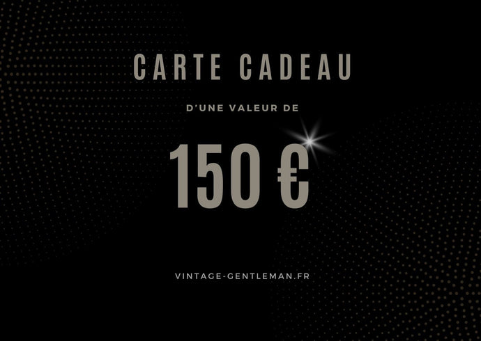 Carte-cadeau Noir Peaky Blinders