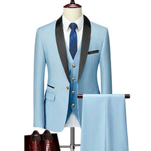 Charger l&#39;image dans la galerie, Costume de Mariage Homme Bleu CIel