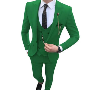 Costume Marié Vert