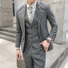 Charger l&#39;image dans la galerie, Costume 3 pièces Homme Mariage gris claire