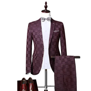 Tenue Mariage Homme bordeaux