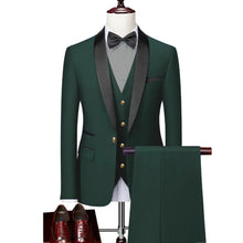 Charger l&#39;image dans la galerie, Costume de Mariage Homme Vert