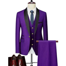 Charger l&#39;image dans la galerie, Costume de Mariage Homme Violet