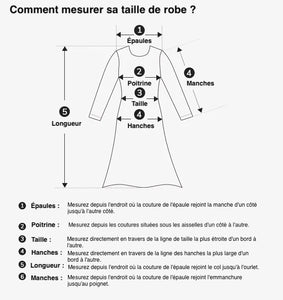 Comment mesurer sa taille de robe ?