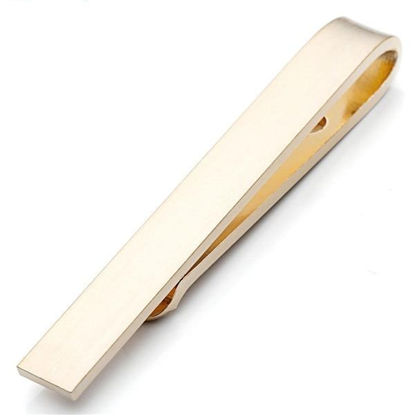 Pince à Cravate Vintage En Métal - Accessoire Homme Occasion - Bon état Général