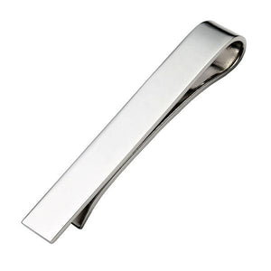 Pince à cravate Art Déco argentée classique porte Pince à cravate Art Déco argentée classique porte