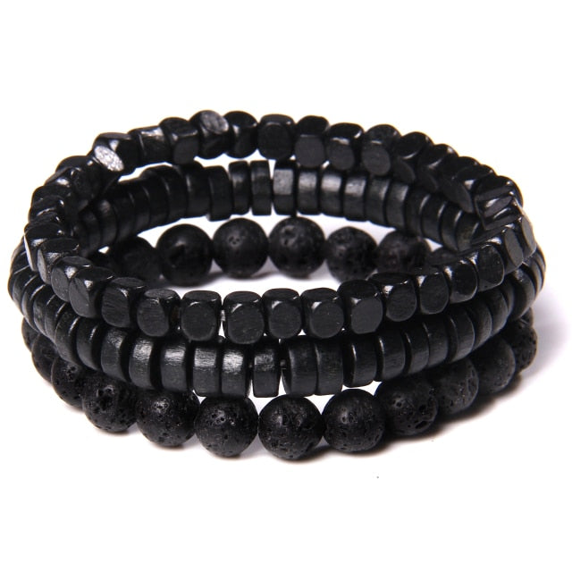 Bracelet Vintage : Soleil Noir